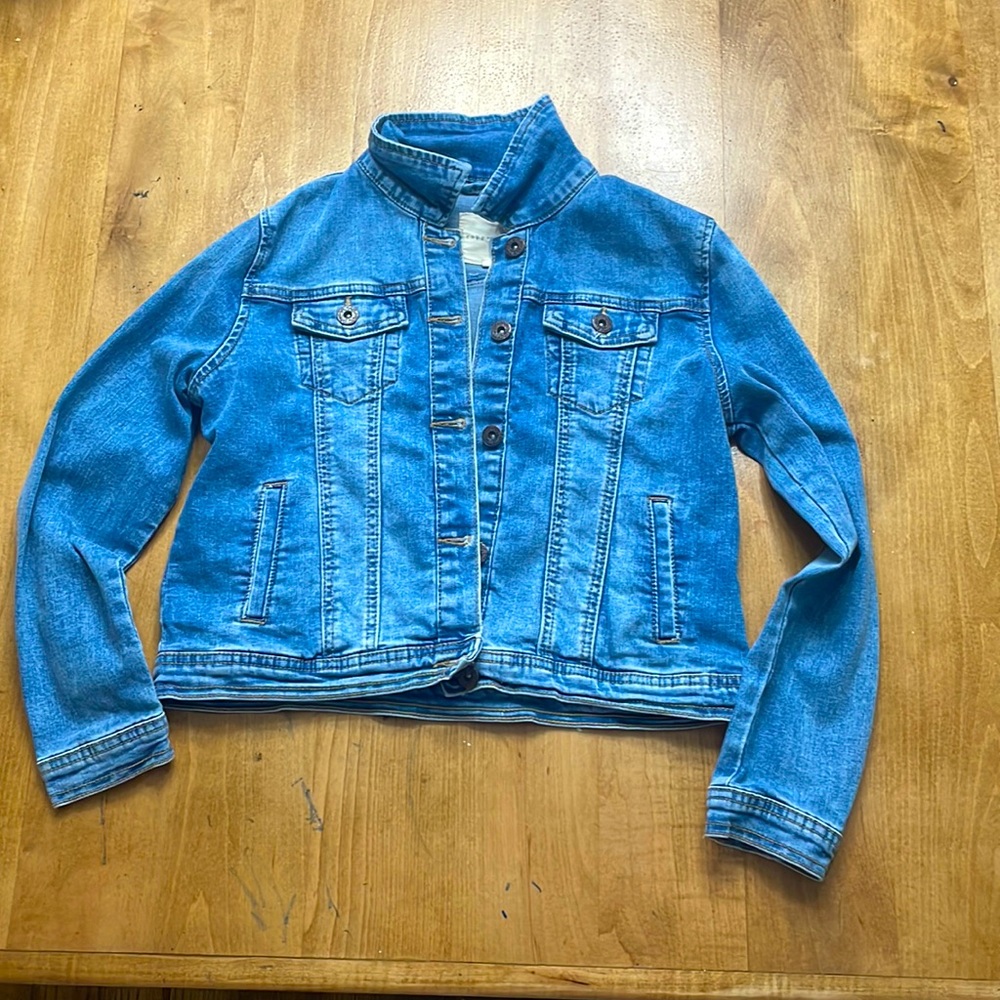 Copper key jean jacket